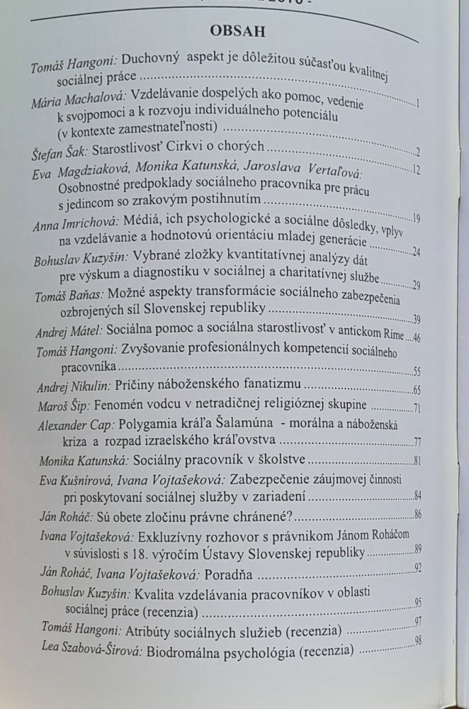 Sociálna a duchovná revue 2010 / 4