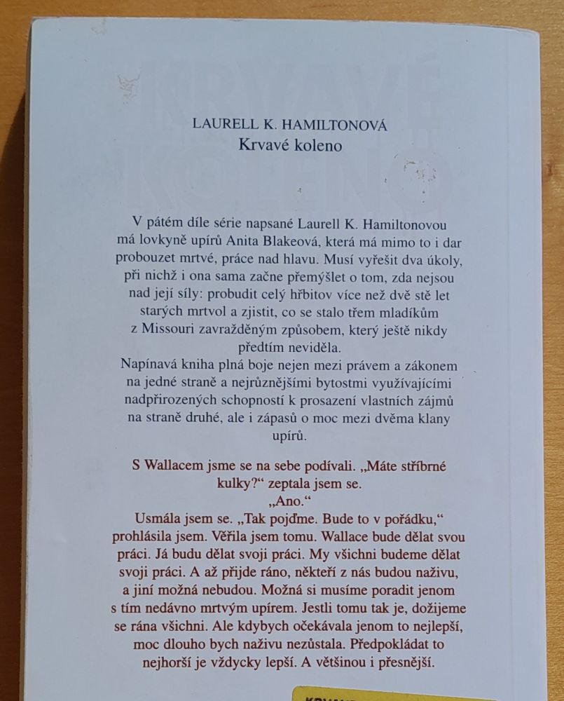 Anita Blakeová lovec upírú 5. / Krvavé koleno