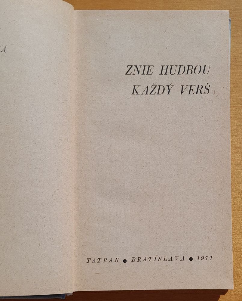 Znie hudbou každý verš / ČŠM