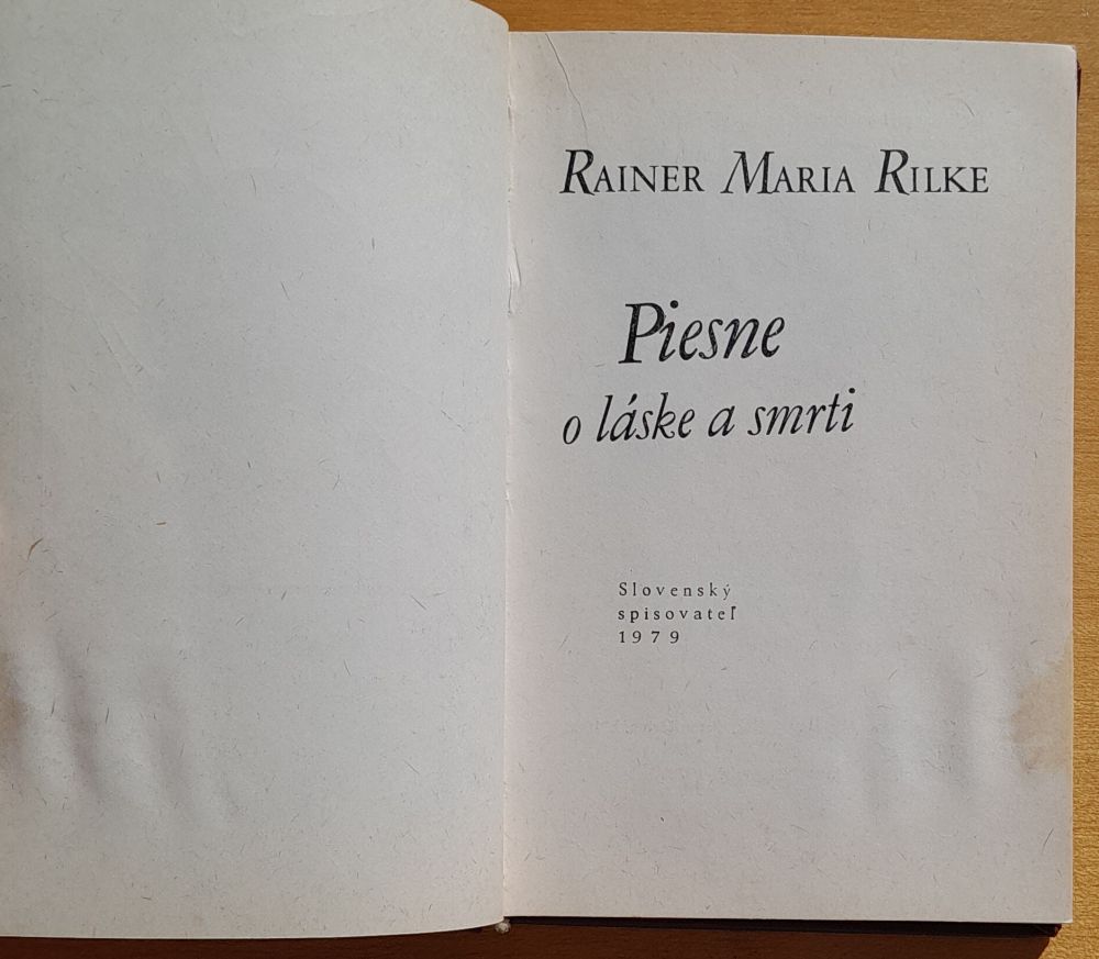 Piesne o láske a smrti