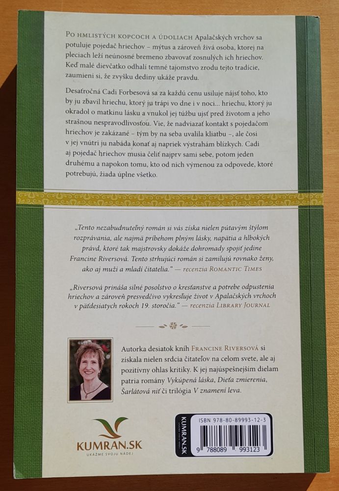 Posledný pojedač hriechov - román