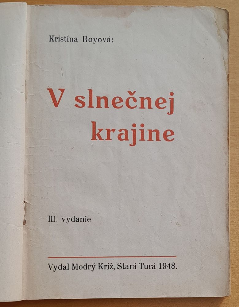 V slnečnej krajine / 3. vydanie