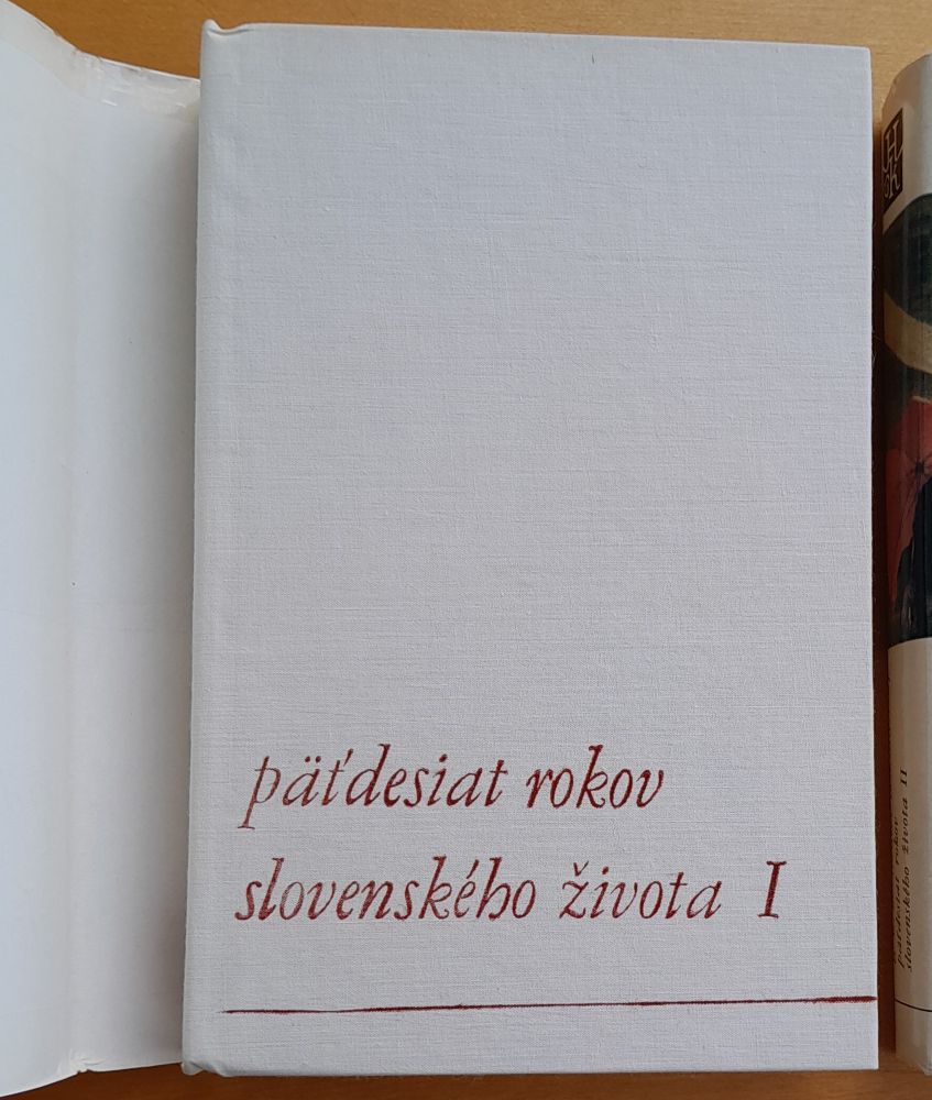 Päťdesiat rokov slovenského života 1. 2. / Hviezdoslavova knižnica