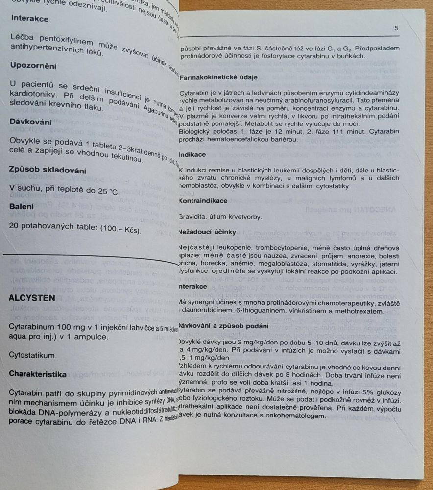 Přípravky inovačního programu zavedené do výroby v roce 1983