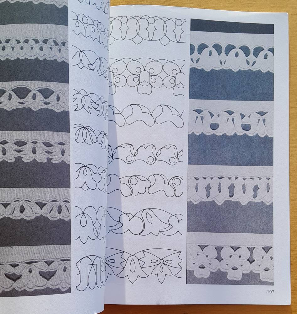 Madeirová výšivka / Škola a vzorník / Urob si sám