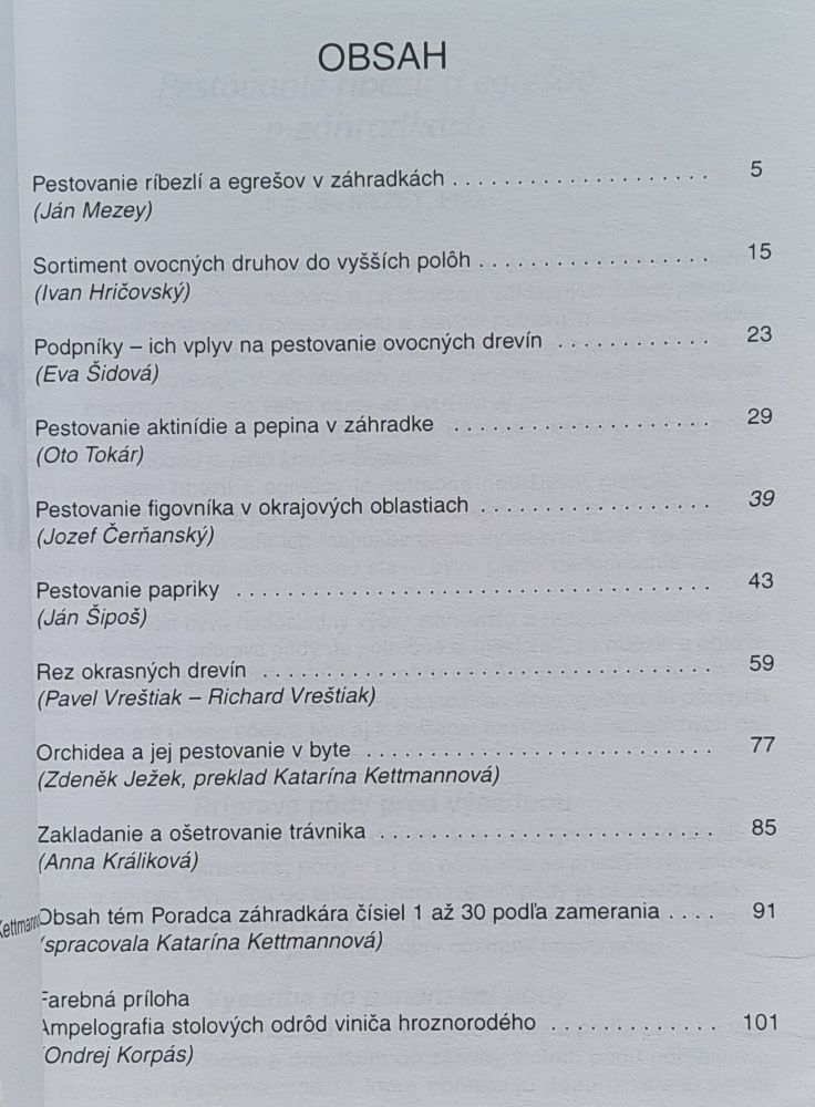 Poradca záhradkára 31
