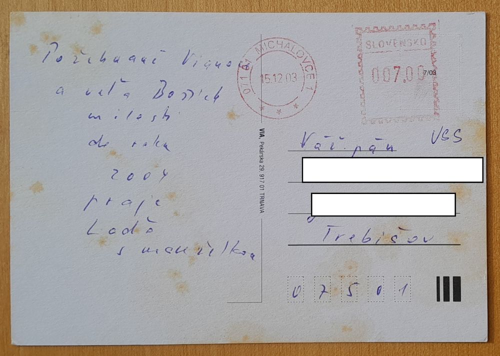 Radostné Vianoce - 2003