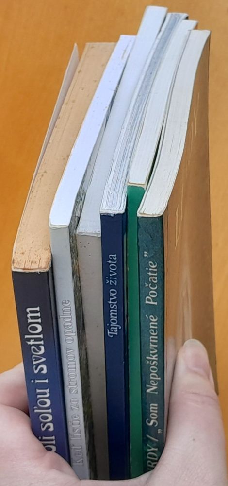 Balíček náboženských kníh pre veriacich - výpovede osobností a o osobnostiach - vhodné ako darček.
