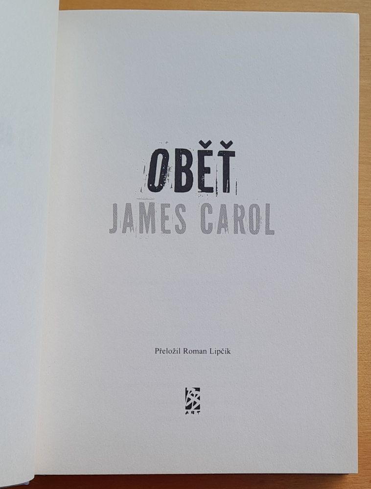 Oběť / 3. diel série Jefferson Winter