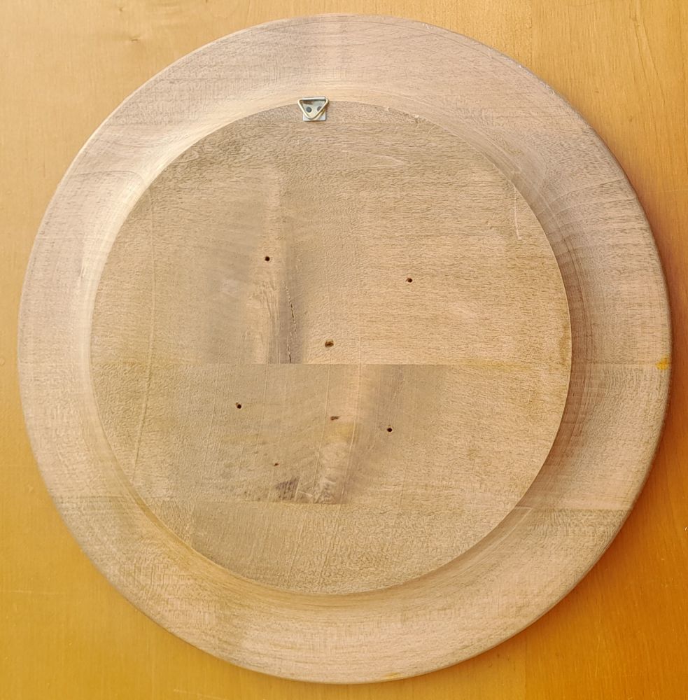 Ikona na drevenom závesnom tanieri