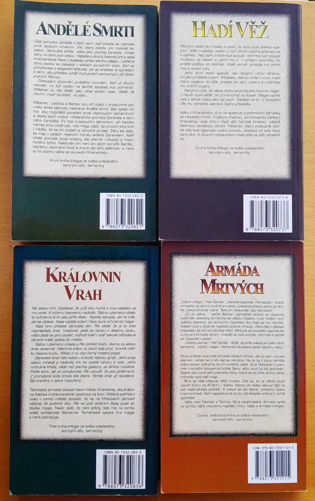 Andělé smrti - Hadí věž - Královnin vrah - Armáda mrtvých / Terrarchové