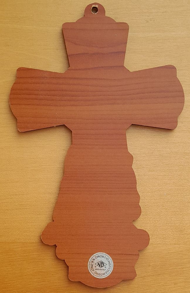 Kríž z preglejky / Suvenír z Talianska