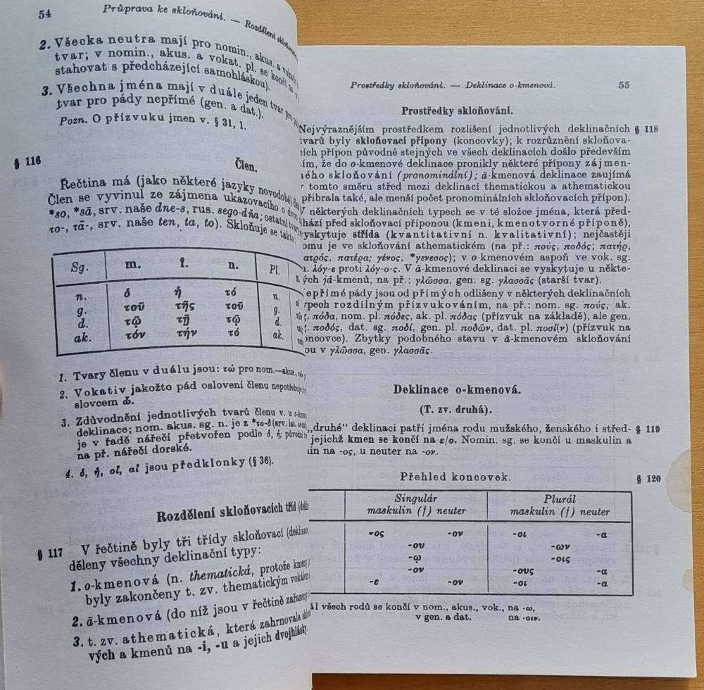 Mluvnice jazyka řeckého / Učebnica gréčtiny