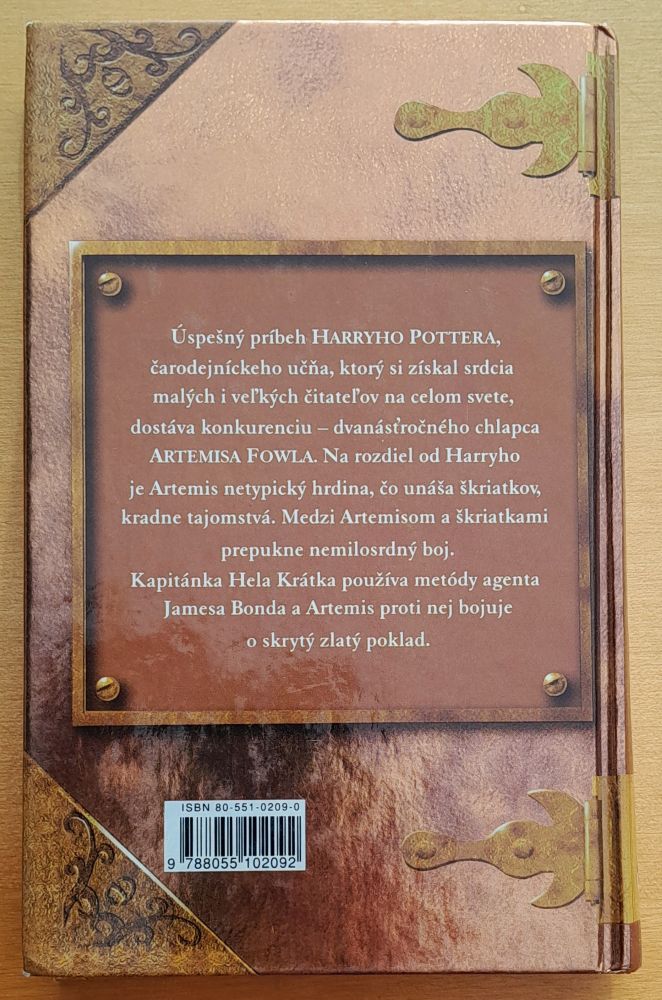 Artemis Fowl / 1. diel série