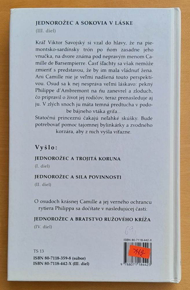 Jednorožec a sokovia v láske 3. diel