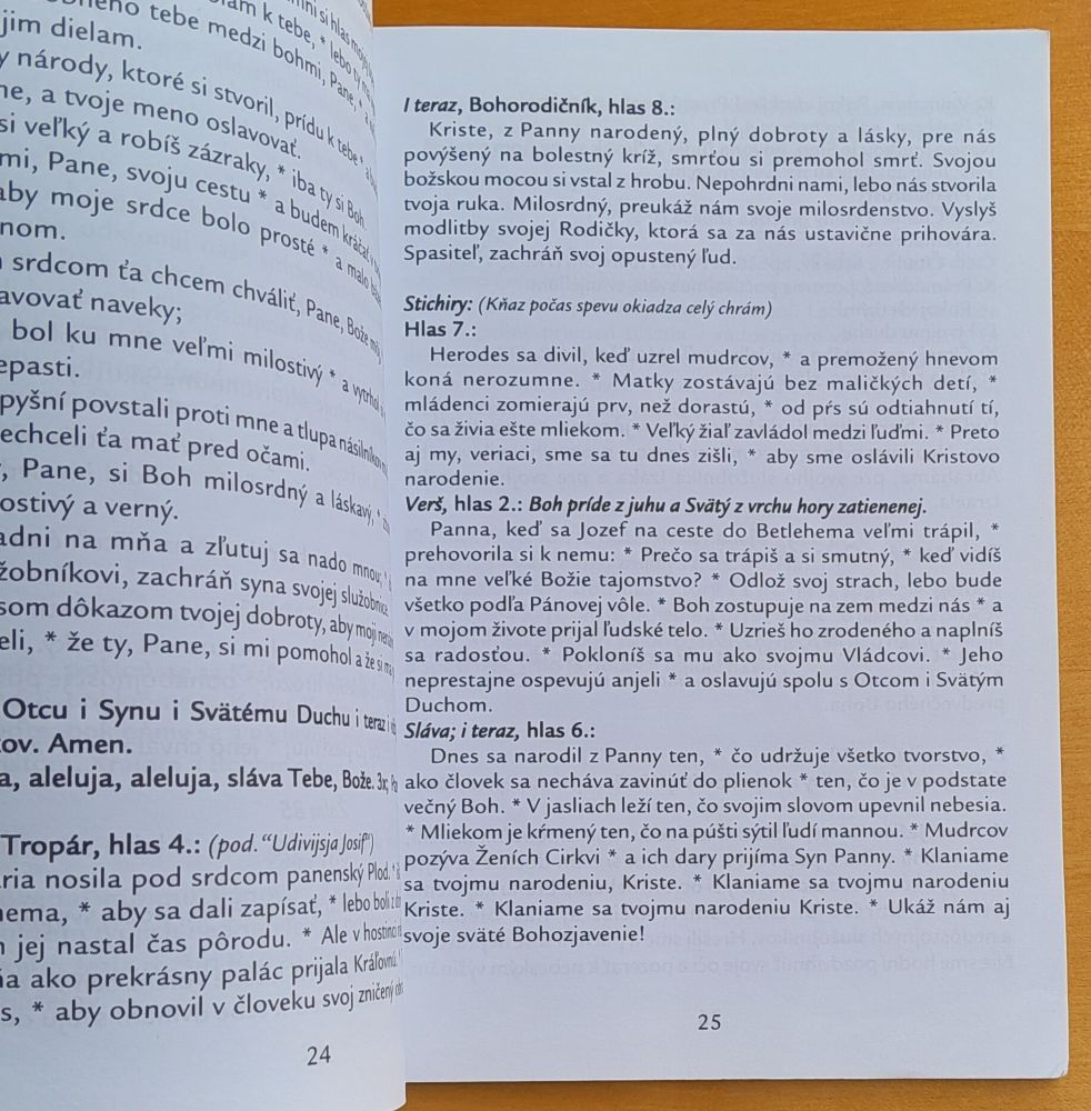 Christos raždajetsja! Slavite jeho!