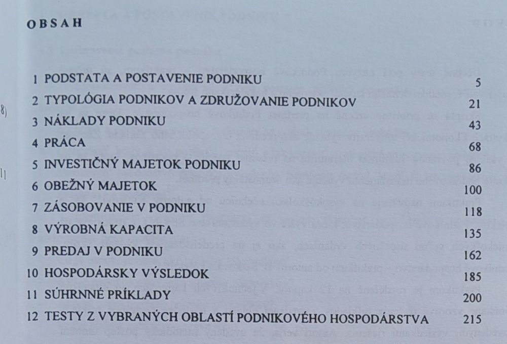 Podnikové hospodárstvo / Praktikum