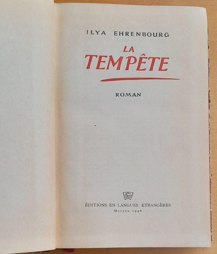 La Tempéte / Búrka