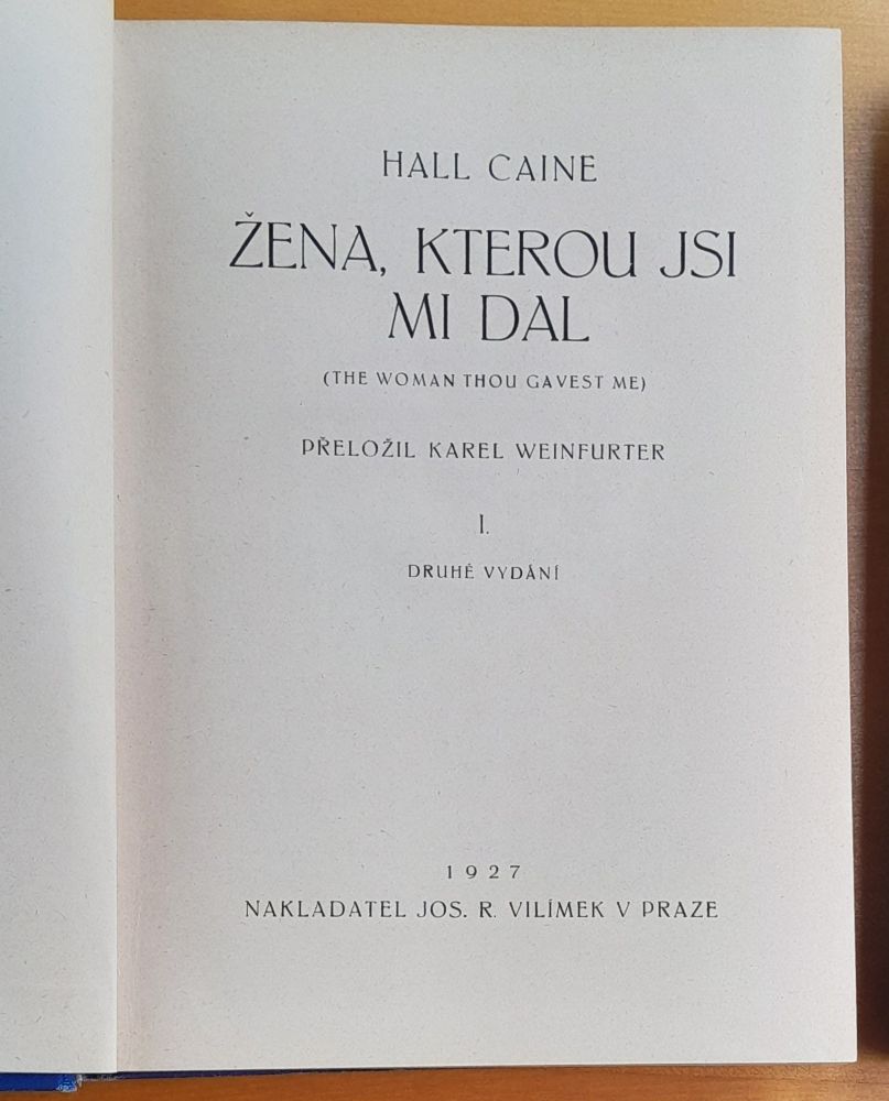 Žena, kterou jsi mi dal