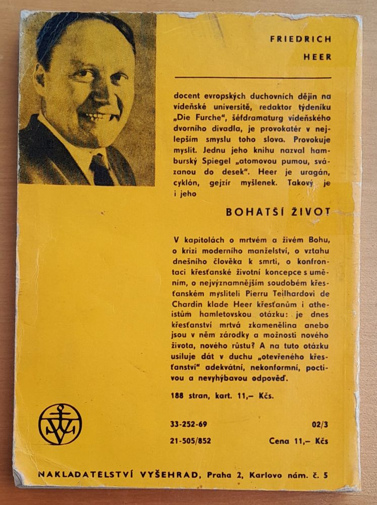 Bohatší život / Prameny / Základní otázky náboženské a filosofické