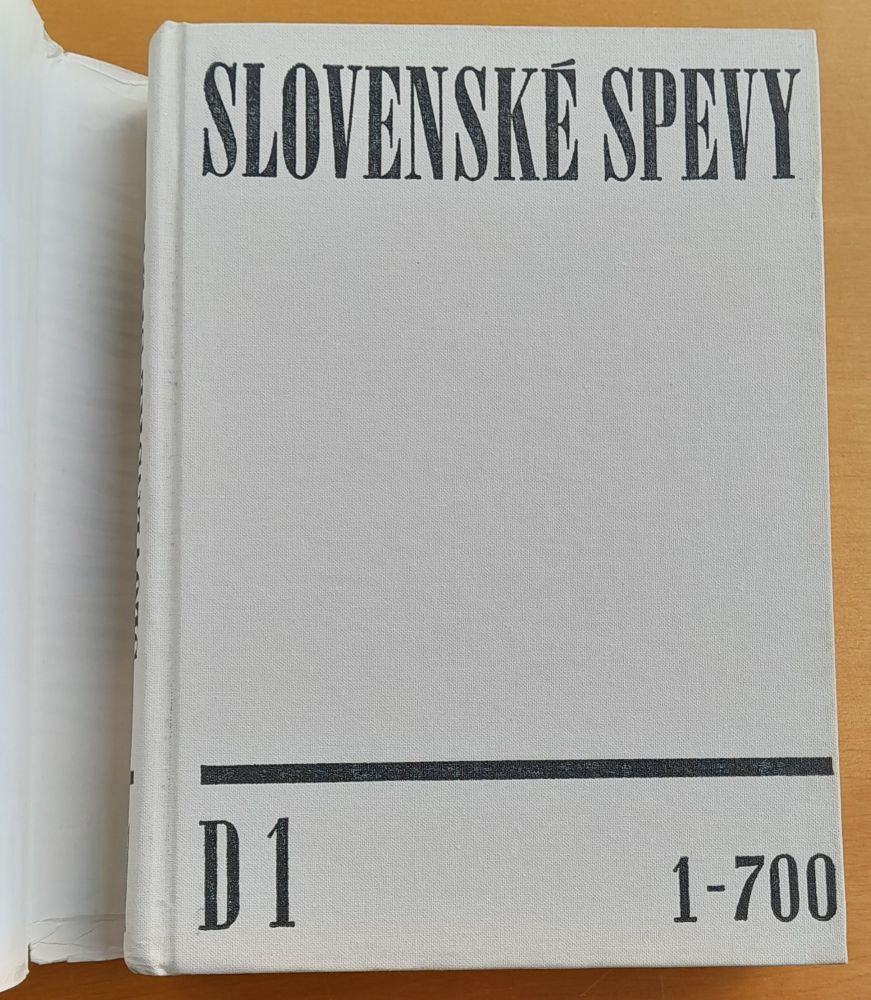 Slovenské spevy 4.diel D1 - Dodatky 1