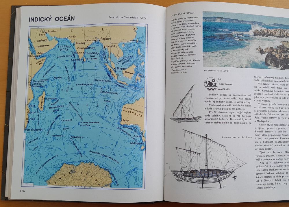 Po moriach a oceánoch / Detská námorná encyklopédia