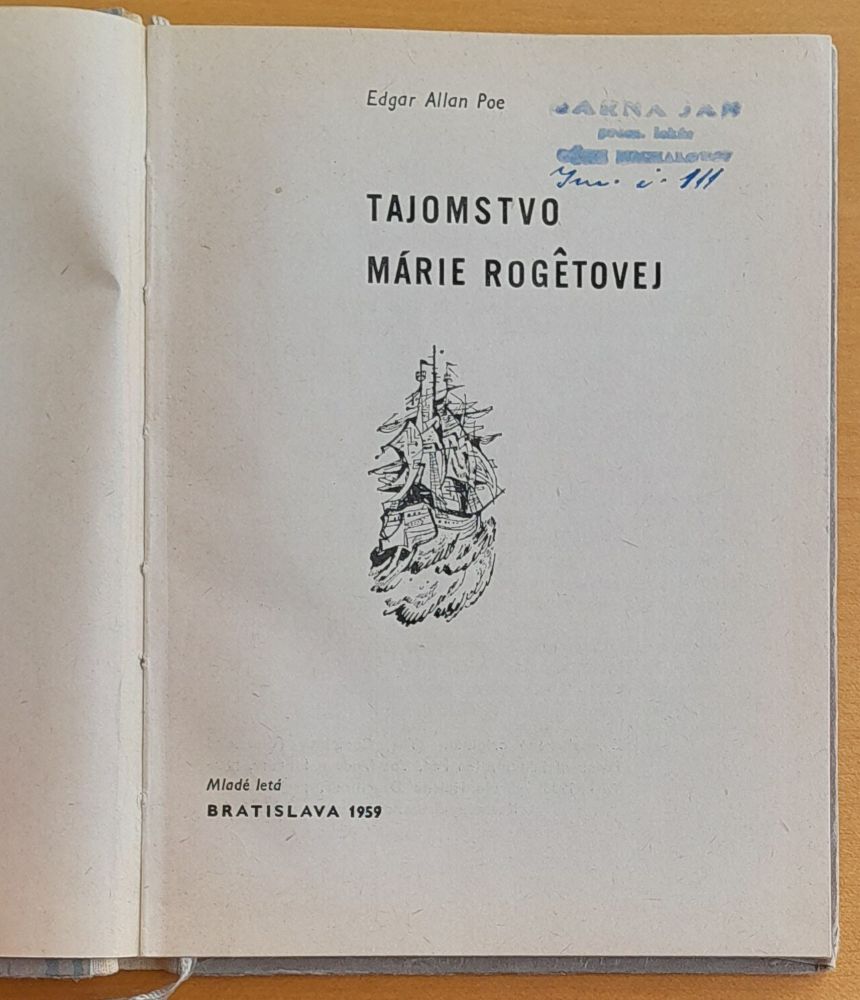 Tajomstvo Márie Rogetovej / Knižky do vrecka
