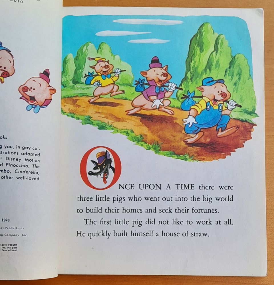 Three Little Pigs / Walt Disney