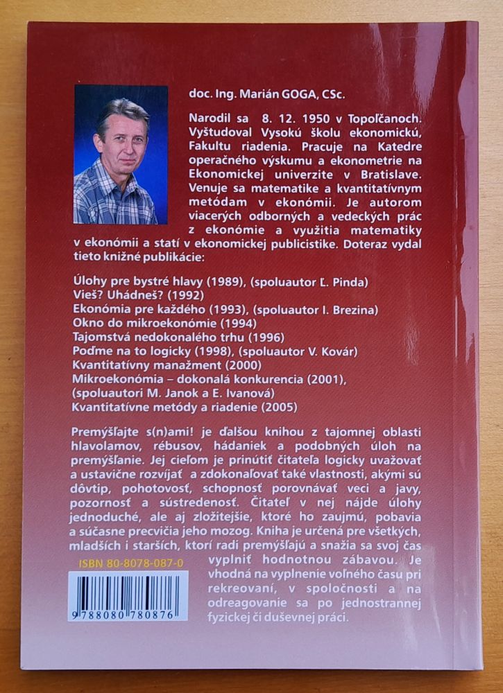 Premýšľajte s nami - sami / Edícia Ekonómia