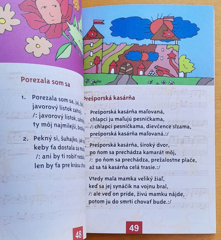 Zborník slovenských piesní pre prvý stupeň základných škôl
