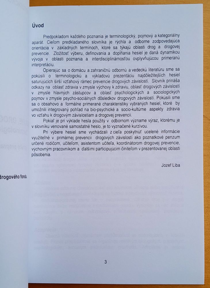 Zdravie, drogy, drogová závislosť