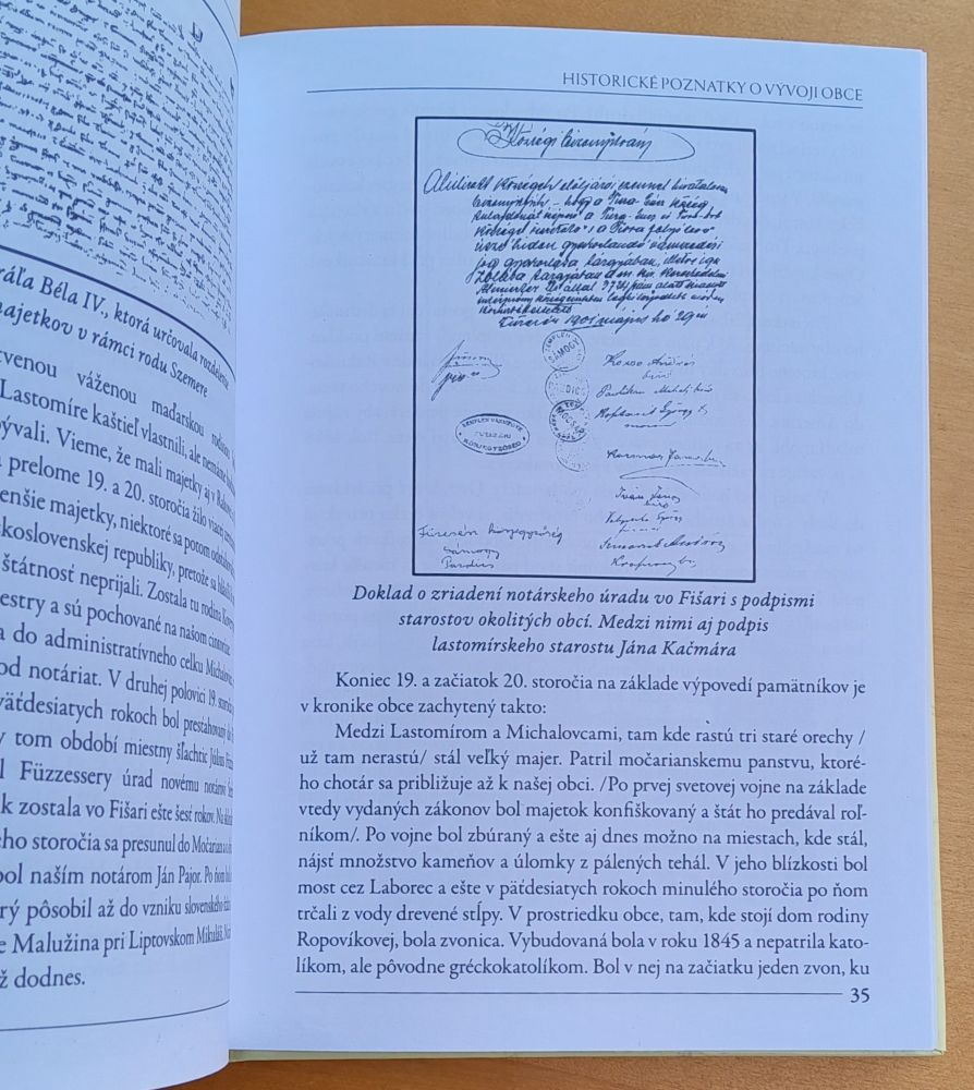 Lastomír - 720 rokov v písmach