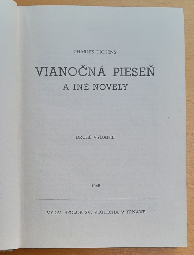 Vianočná pieseň a iné novely