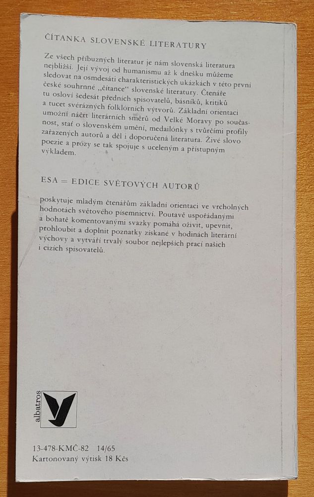 Čítanka slovenské literatury