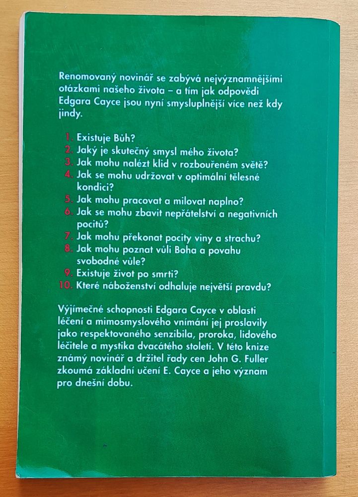 Edgar Cayce odpovídá na deset nejdúležitějších otázek našeho života