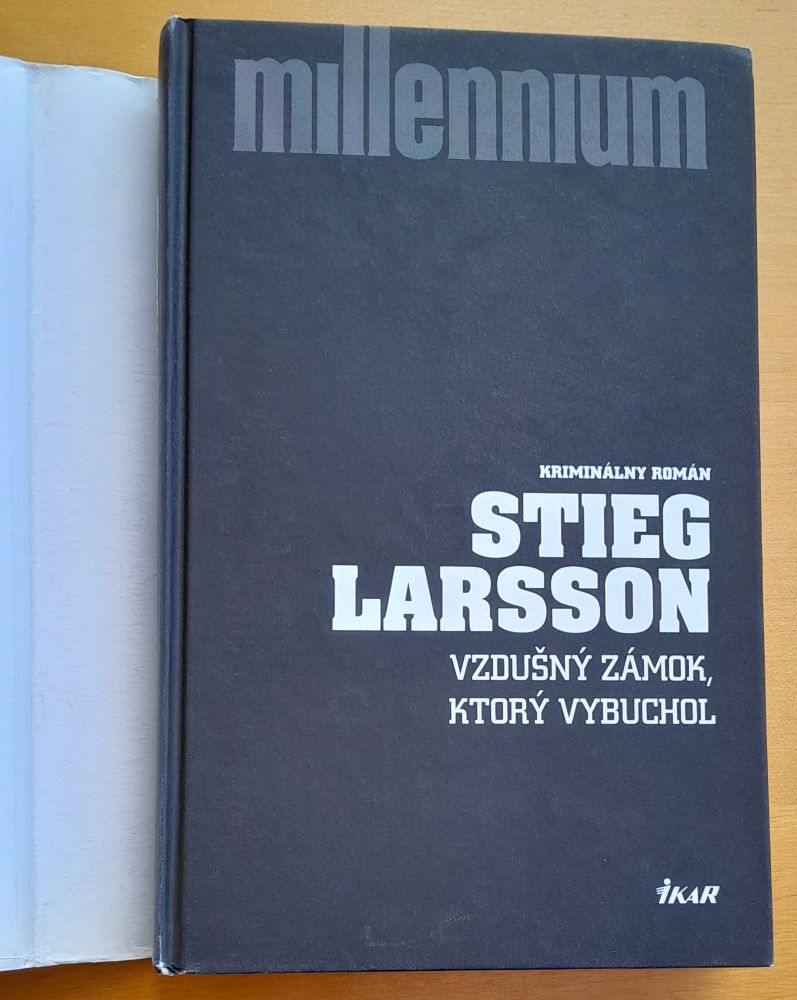 Vzdušný zámok, ktorý vybuchol / Kriminálny román / 3. diel série Millennium