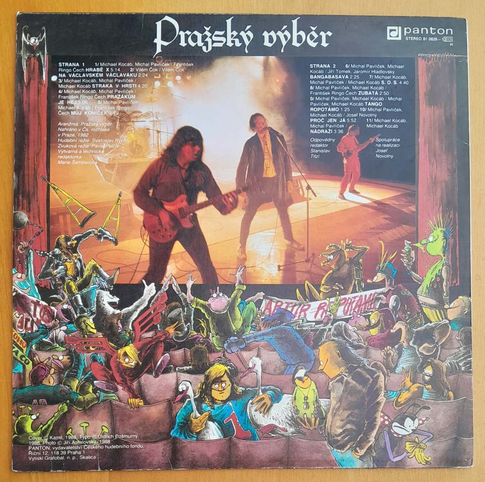 Pražský výběr, Straka v hrsti LP platňa