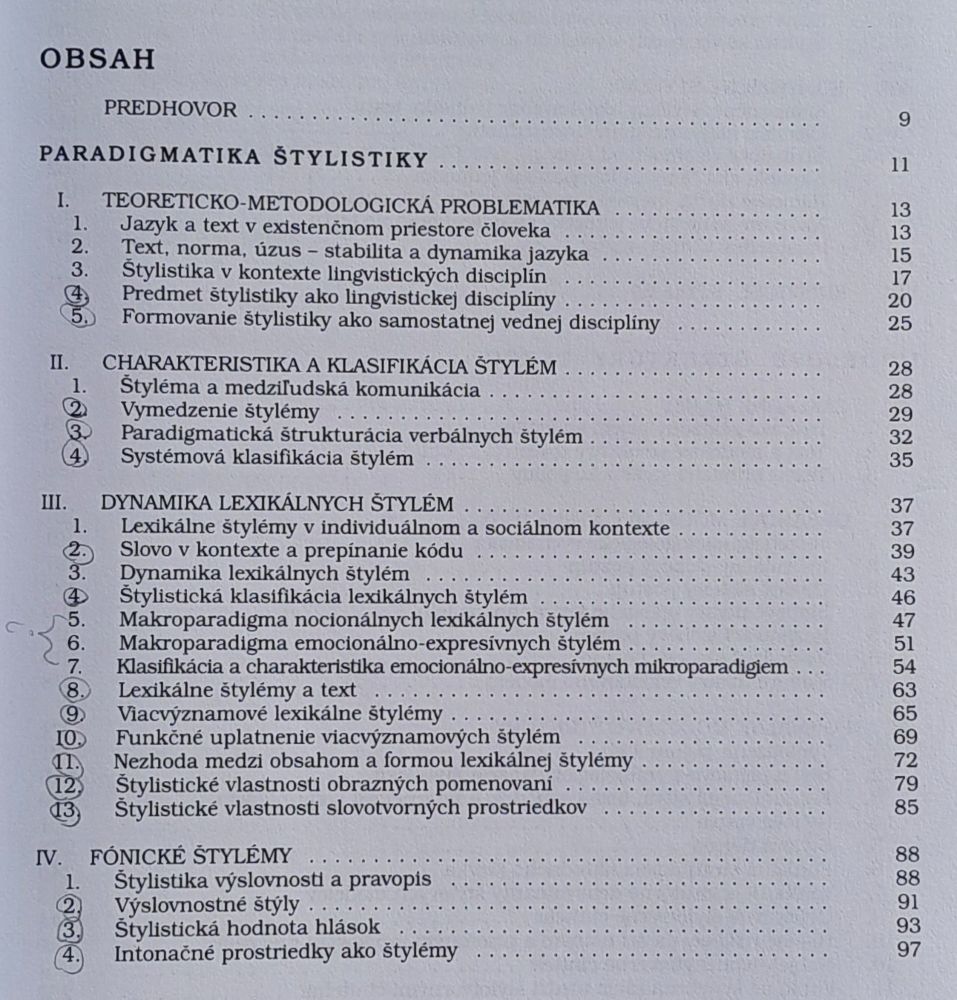 Štylistika súčasnej slovenčiny