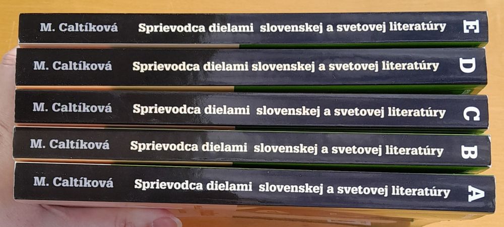 Sprievodca dielami slovenskej a svetovej literatúry / Výber A-E