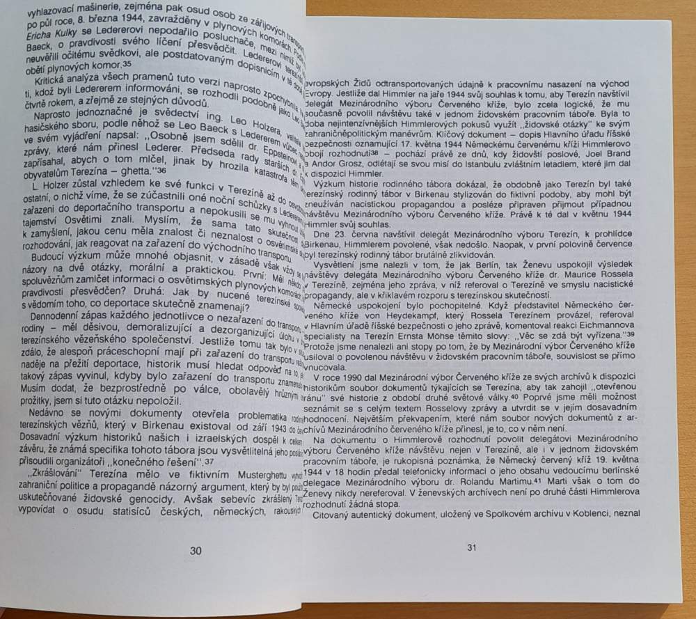 Terezín v konečném řešení židovské otázky