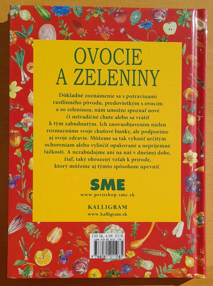 Ovocie a zelenina / Knihy pre zdravie