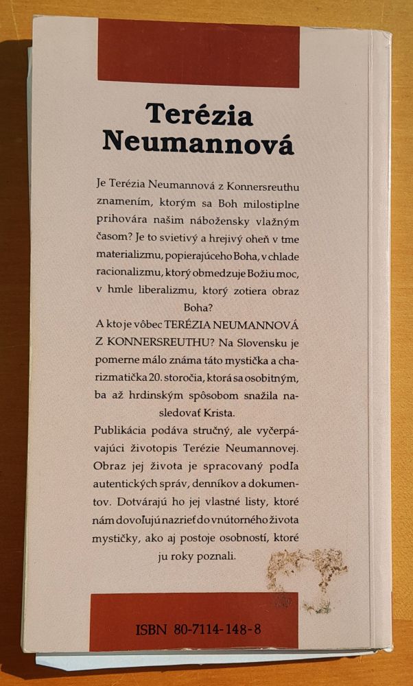 Terézia Neumannová z Konnersreuthu / Mystička 20. storočia / Životné cesty
