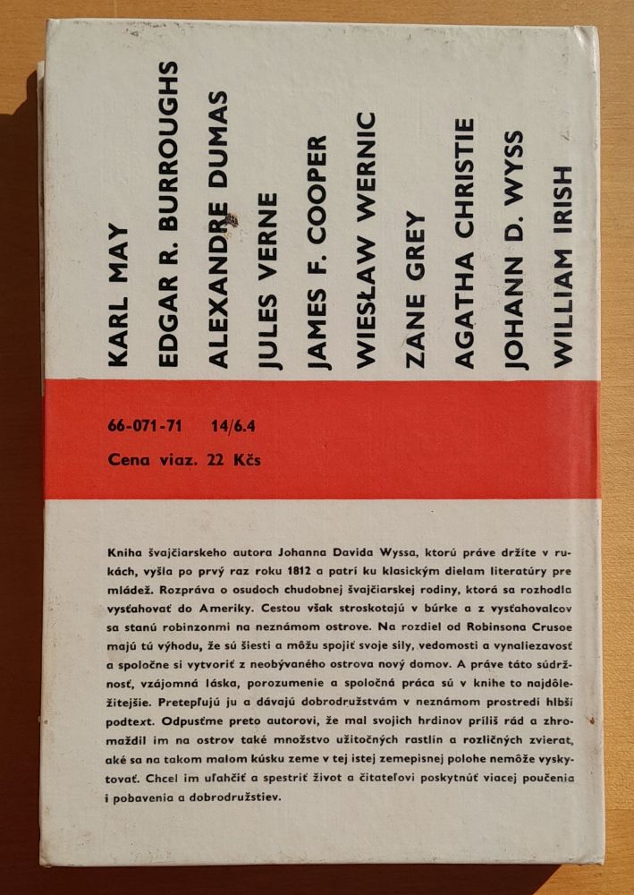 Švajčiarski Robinzoni - STOPY