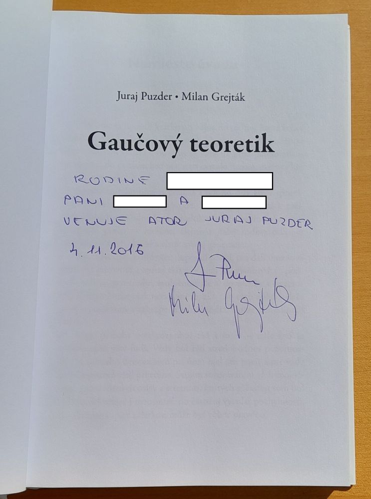 Gaučový teoretik