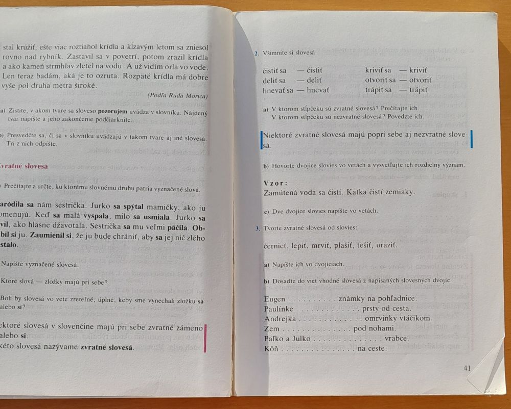 Slovenský jazyk pre 4. ročník základných škôl - učebnica