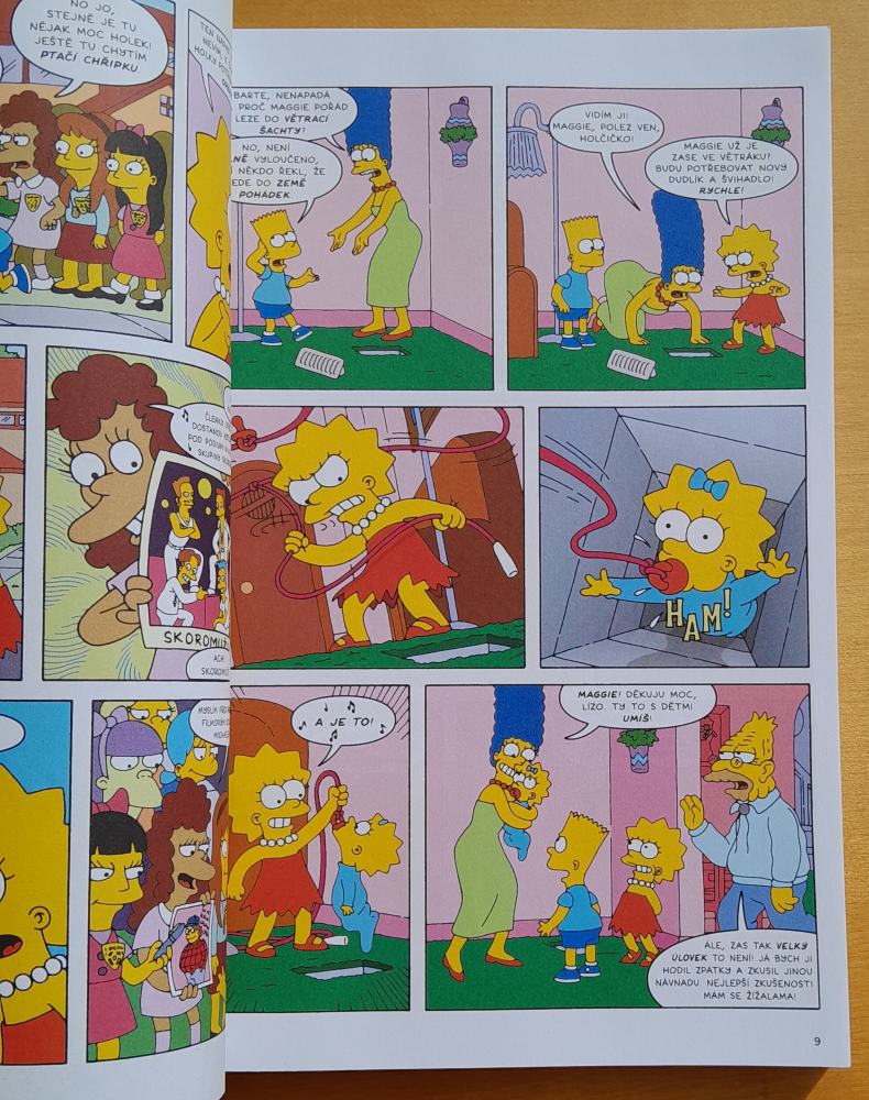Simpsonovi - Komiks k popukání