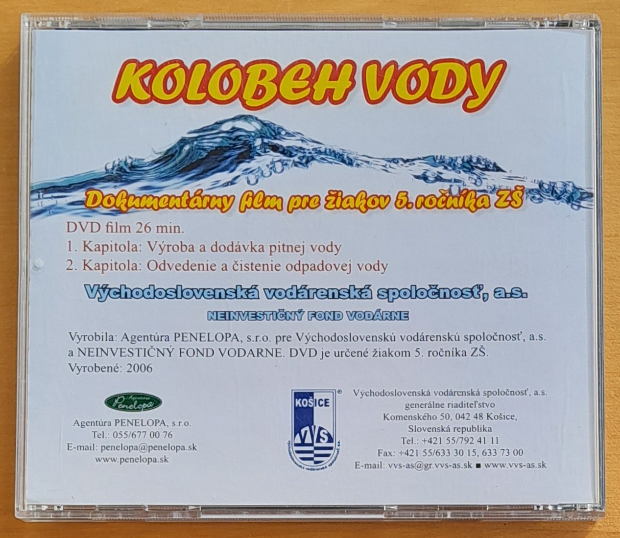 Kolobeh vody - Dokumentárny film pre žiakov 5. ročníka ZŠ