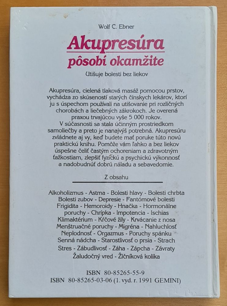 Akupresúra pôsobí okamžite