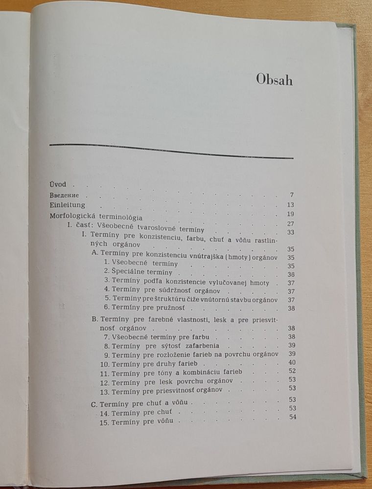 Flóra Slovenska 1. - Všeobecná časť