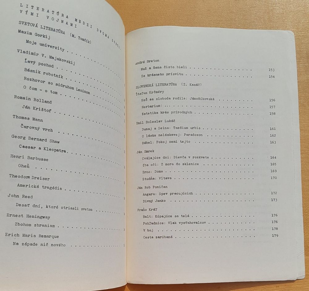 Čítanka pre experimantálne štvorročné učebné odbory s maturitou pre 3. ročník